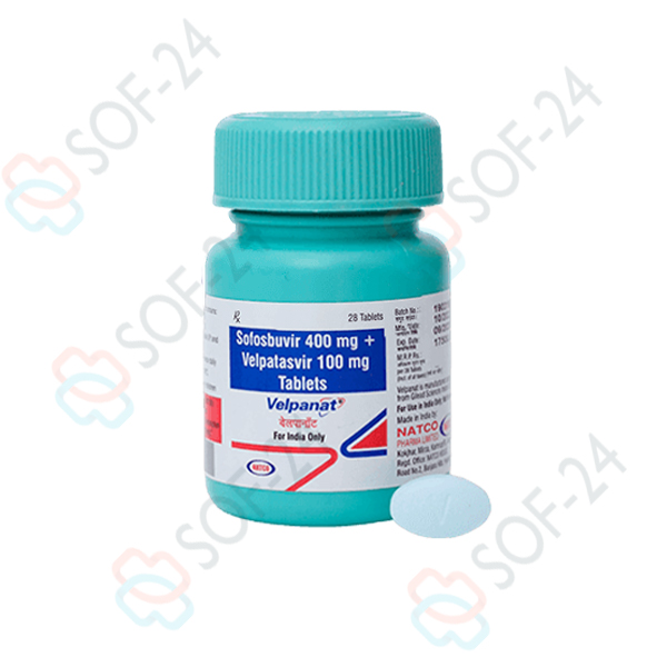 Velpanat Velpatasvir 28 tab Natco Velpanat Velpatasvir 28 tab Natco