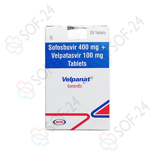 Velpanat Velpatasvir 28 tab Natco Velpanat Velpatasvir 28 tab Natco