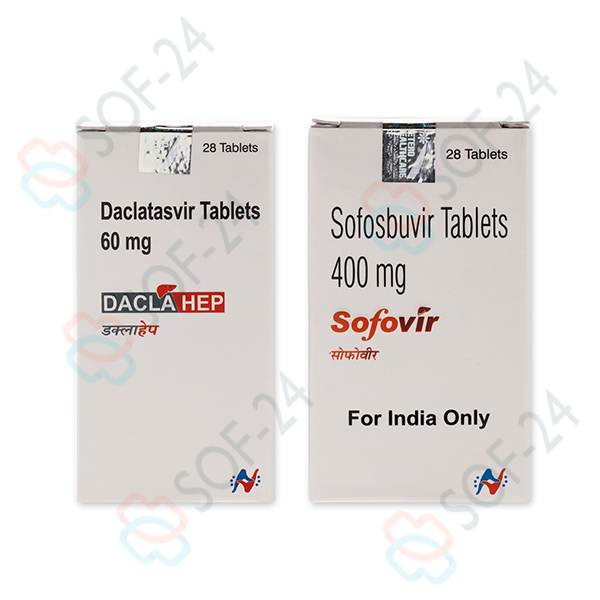 Sofovir_Daclahep Sofovir Daclahep Hetero Софосбувир и Даклатасвир